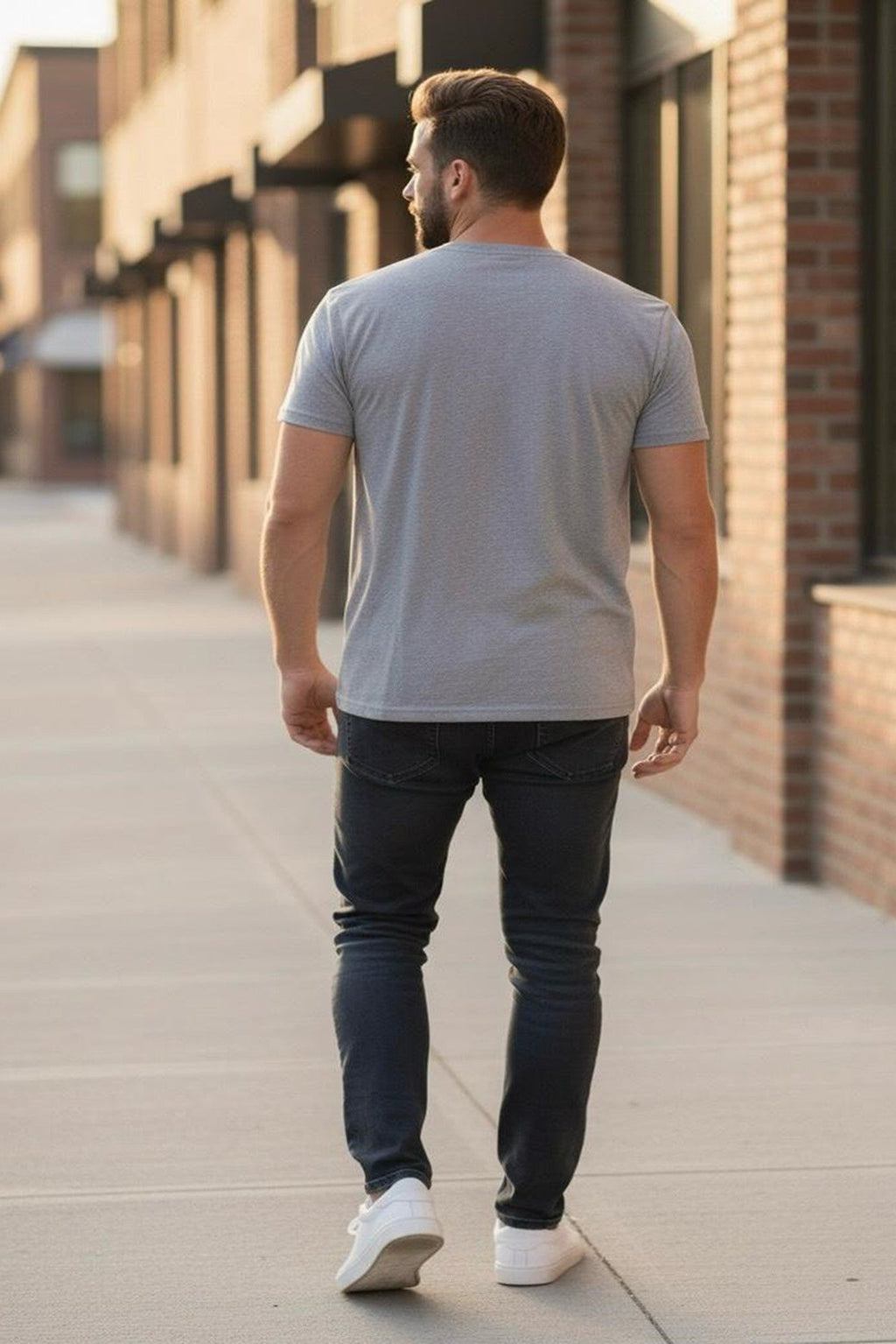 ZonkeBold Signature Logo T-Shirt – Grey