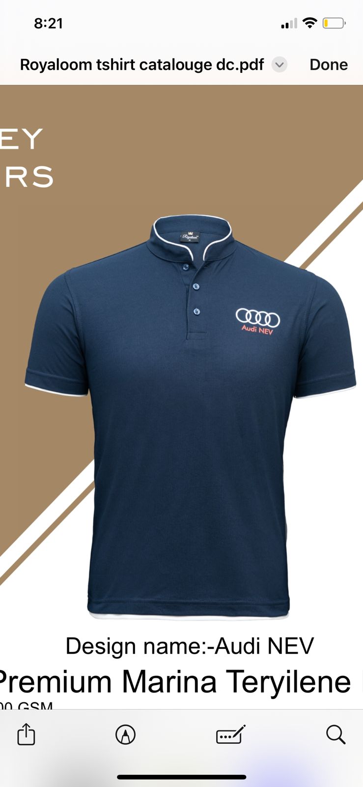 Zonke Bold Luxe  Polo T-shirt