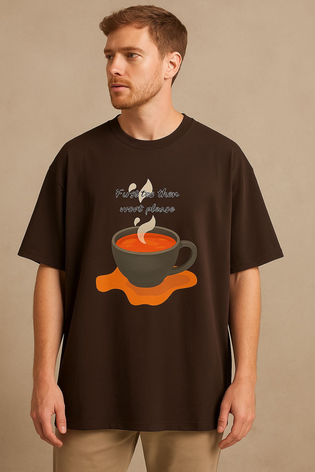 Coffee Oversized T shirt